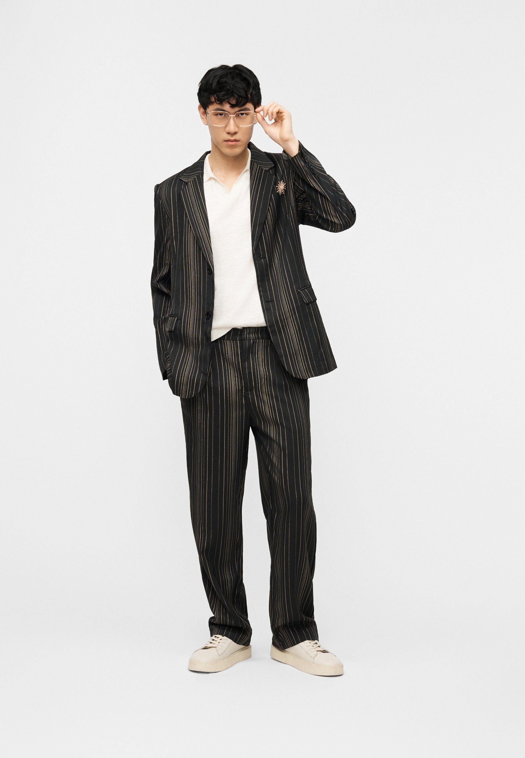 Sister Jane RICHIE STRIPE SINGLE BREASTED UNISEX - Blazer jacket