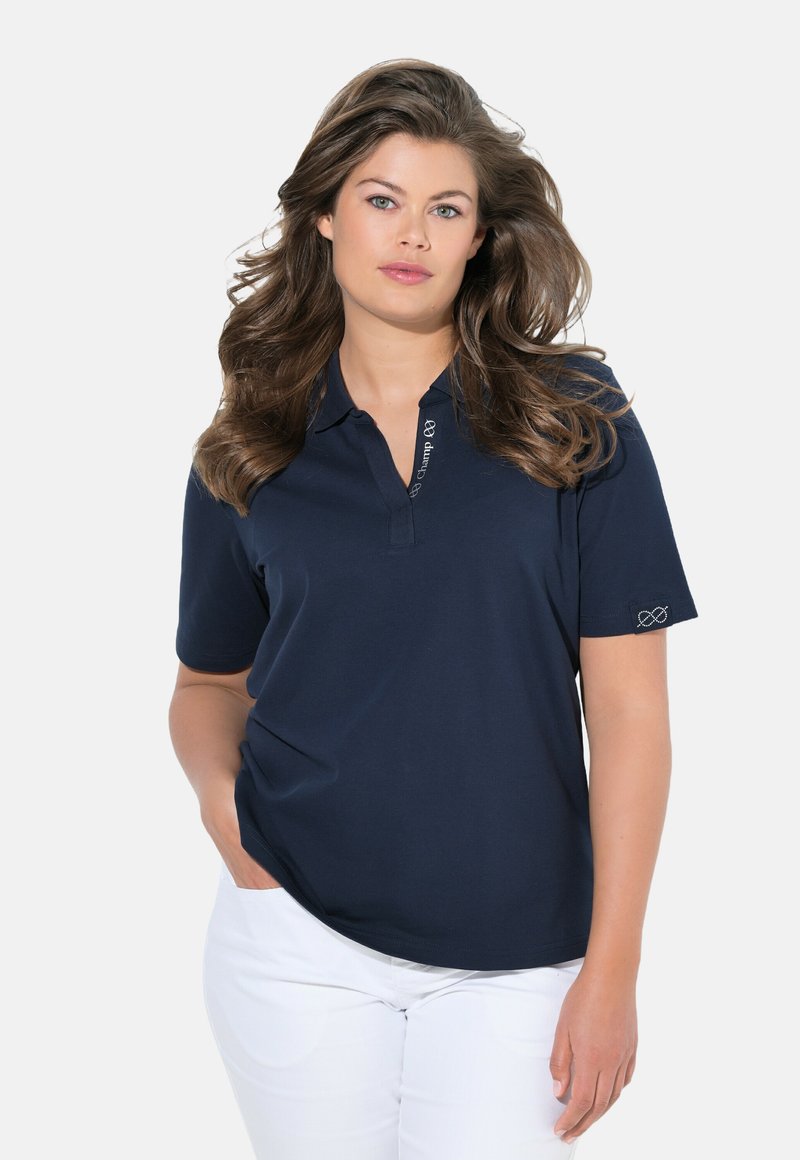 LAURASØN 1/2-ARM - Piké - marine