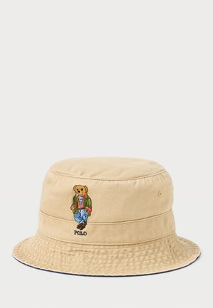 Polo Ralph Lauren POLO BEAR TWILL BUCKET HAT UNISEX - Hatt - cafe tan