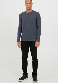 INDICODE JEANS IDAMBROSIUS - Top dugih rukava - navy mix