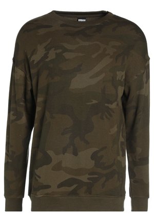 Urban Classics CAMO - Sudadera - olive