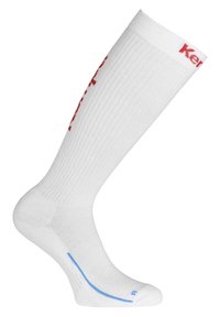Kempa LANG - Sportsstrømper - weiß rot