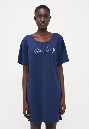 LASCANA VIVANCE DREAMS BY LASCANA VITAMIN SEA BIGSHIRT - Nightie - navy