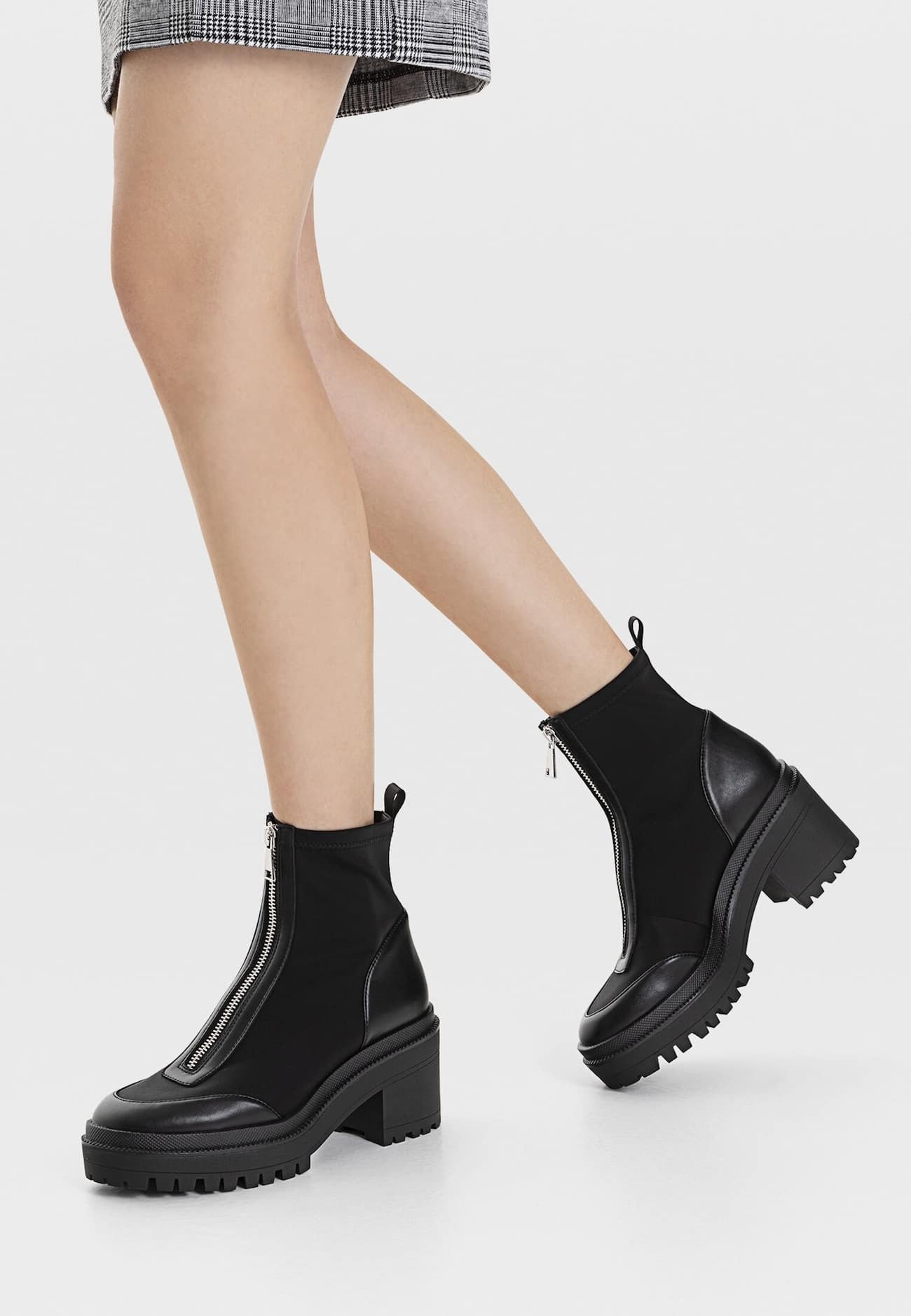 stradivarius ankle boots