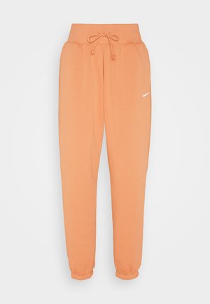 Nike Sportswear W PHNX FLC HR OS - Dresside alumine osa - amber brown/sail