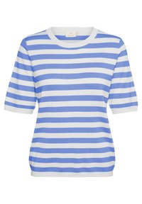 LIZZA STRIPED - T-shirt con stampa - blue