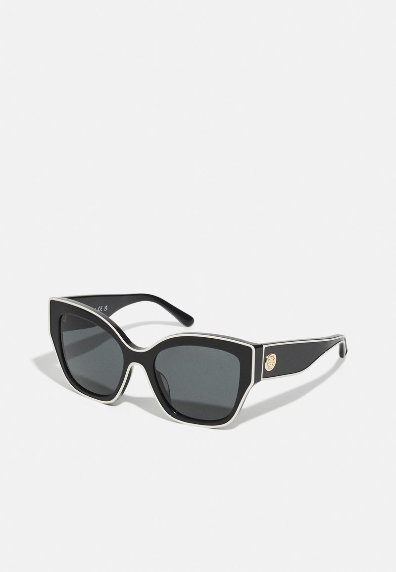 Tory Burch Sunglasses black with ivory piping/black Zalando.co.uk