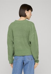 Urban Classics WIDE OVERSIZE  - Striktrøje - salvia