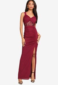 Lipsy - Maxi dress - burgundy red Thumbnail Image 1