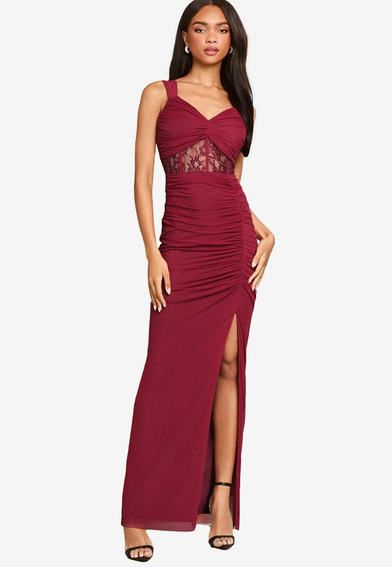 Lipsy - Maxi dress - burgundy red, Enlarge