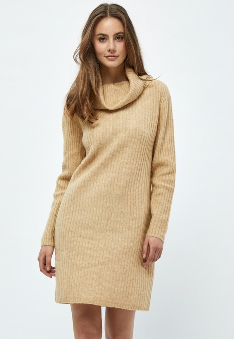 PEPPERCORN Jumper dress warm sand melange/sand Zalando.ie