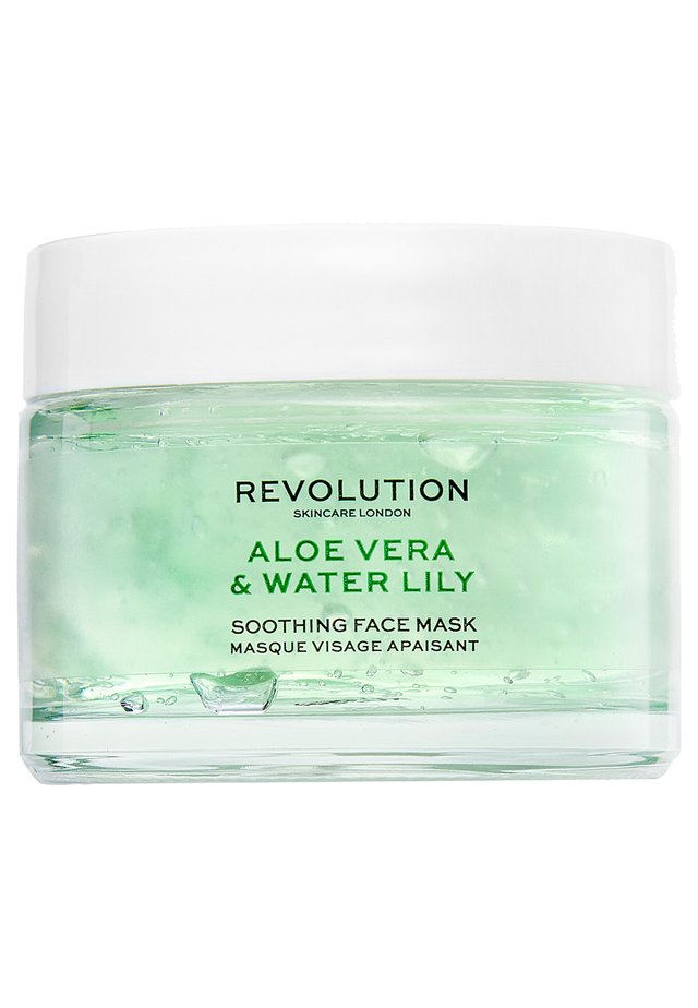 REVOLUTION SKINCARE ALOE VERA & WATER-LILY SOOTHING FACE MASK - Masker - -