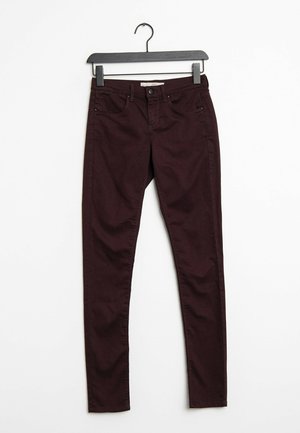 Slim fit jeans - red
