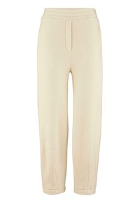 LOUNGEWEAR FLEECE AUS REINER BIO-BAUMWOLLE - Pyjamabroek - natur
