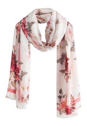 Next LIGHTWEIGHT  - Écharpe - cream red floral print