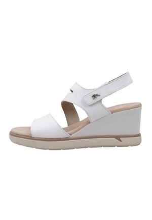 Fluchos Sandalias con plataforma - white