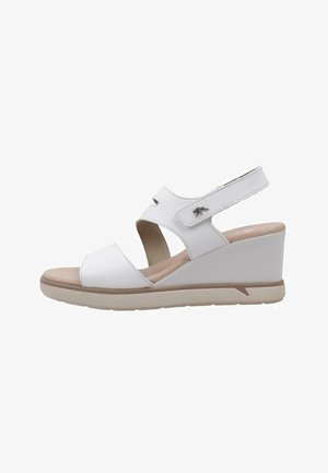 Fluchos Sandalias con plataforma - white
