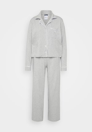 LONG SLEEVE PJ - Komplet pižame - heather grey