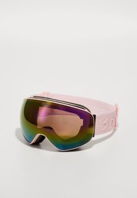 FLOZ UNISEX - Óculos de esqui - matte pink/brown/pink multi-coloured