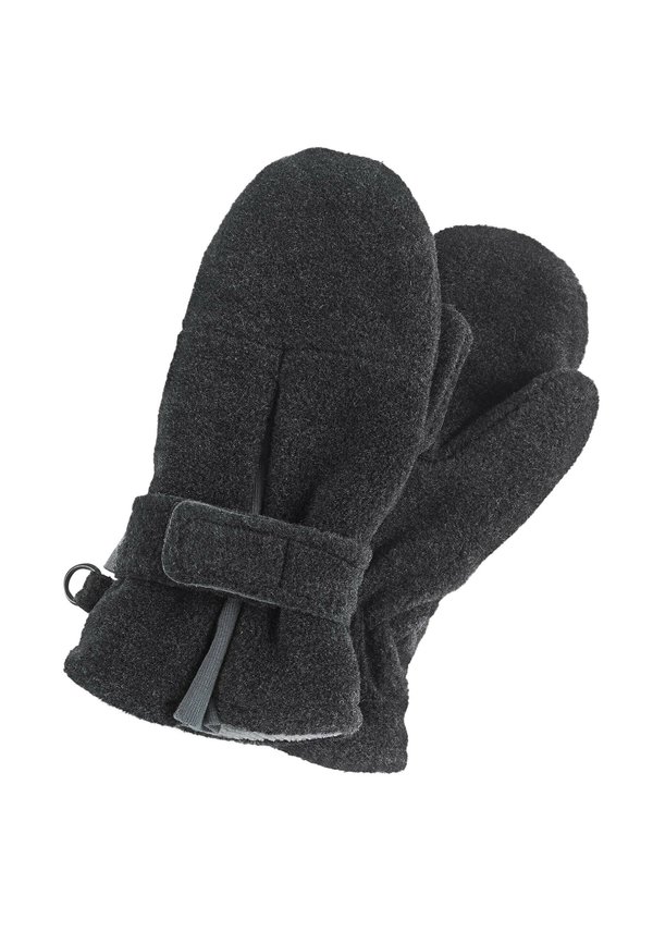 FÄUSTLINGE MICROFLEECE UNI – Fäustling – anthrazit meliert