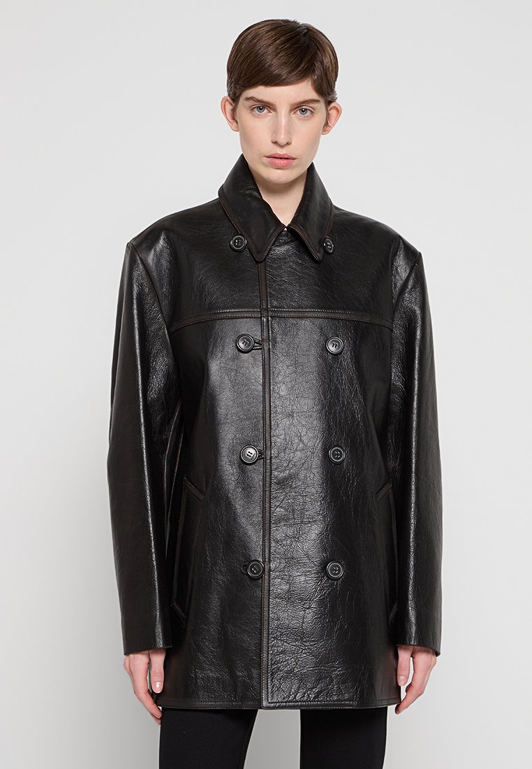 Coach Leren jas zwart