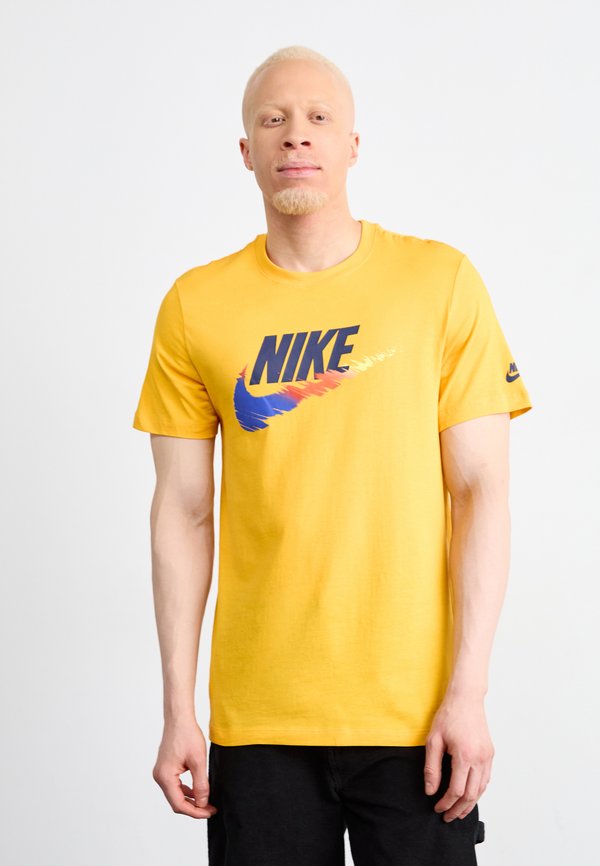 TEE - Print T-shirt - university gold