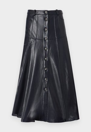 VEENA SKIRT - Jupe trapèze - navy
