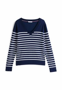 Maglione - dark night navy ivory petal