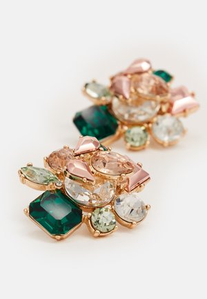 MALAMOCCO - Øredobber - mint/silk blush/clear combo on gold-coloured