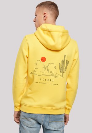 Kapuzenpullover - taxi yellow