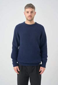 Cleptomanicx Strickpullover - dark navy