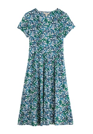 Seasalt Cornwall, SEASALT CORNWALL PIER VIEW DRESS - Rochie din jerseu - inky fronds chalk