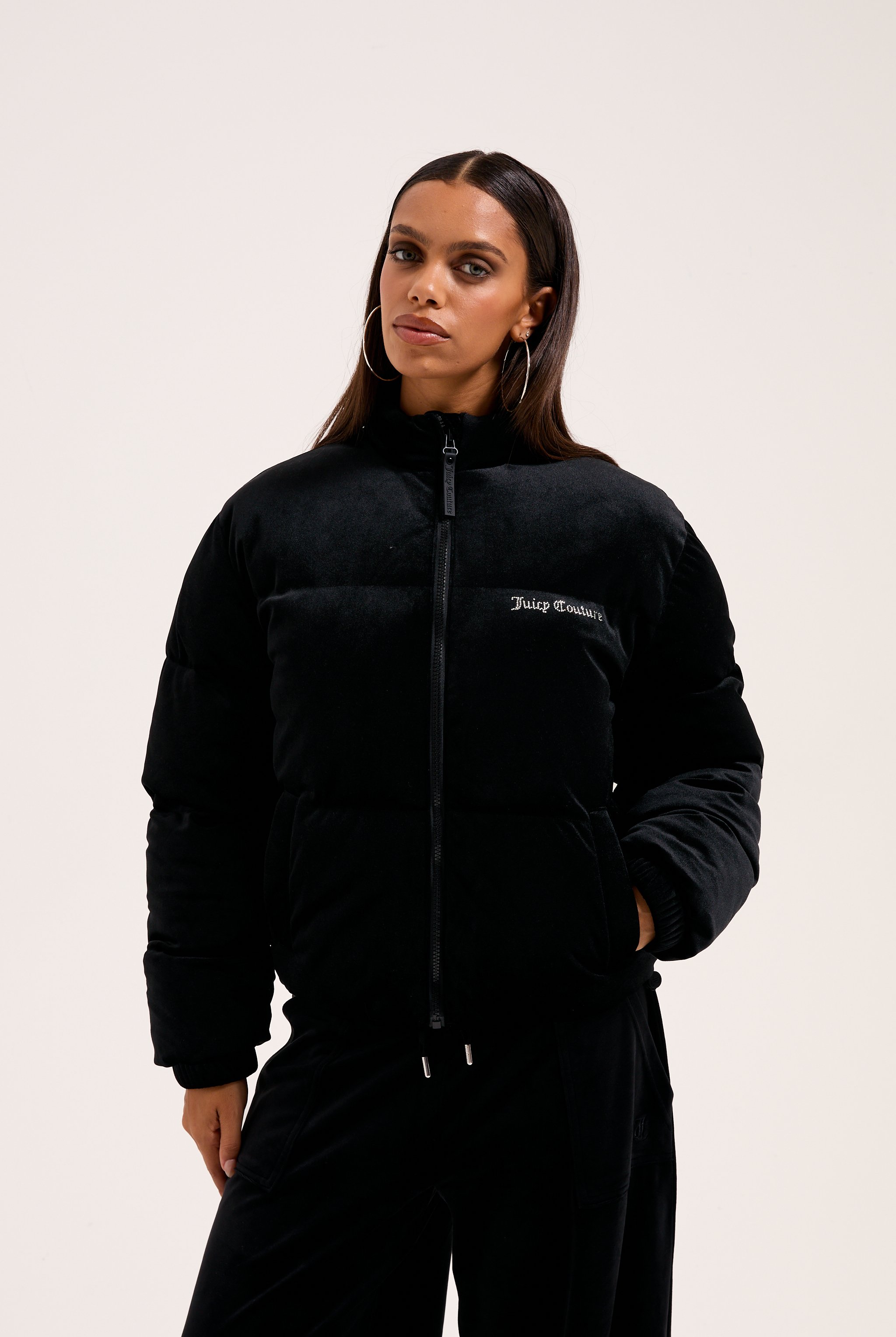 Juicy Couture Winter jacket - black - Zalando.ie