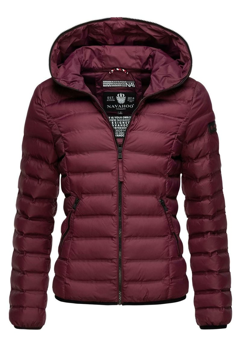 Navahoo NEEVIA - Chaqueta de entretiempo - dark red melange