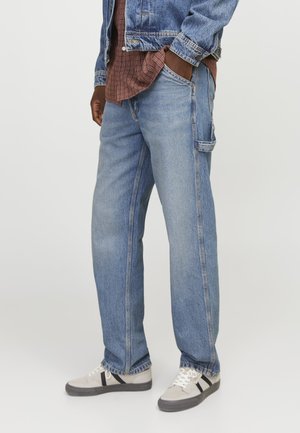 JJIEDDIE JJCARPENTER - Carpenter Jeans - blue denim