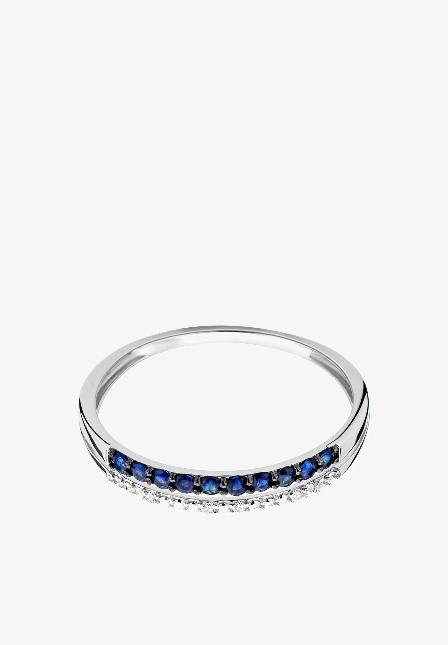 DIAMANT L'ÉTERNEL SAPPHIRE Bague white gold/argenté ZALANDO