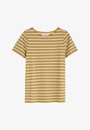 Seasalt Cornwall SAILOR - Nyomott mintás póló - yellow breton pear