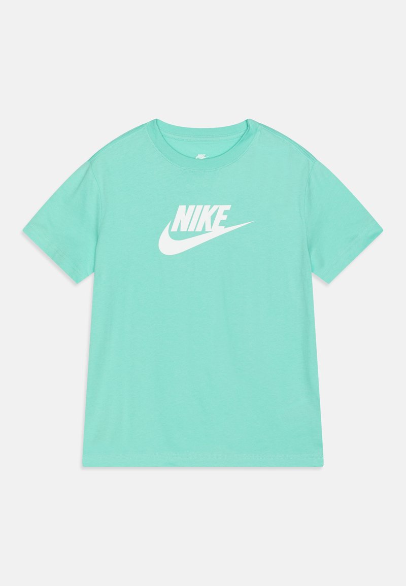 Nike Sportswear TEE FUTURA Tshirt print emerald rise/mintgroen