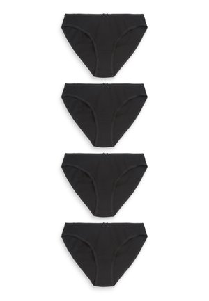 4 PACK  - Nohavičky/Slipy - black