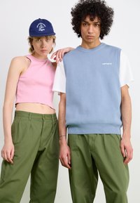 Service Works DRILL PART TIMER UNISEX - Παντελόνι - olive