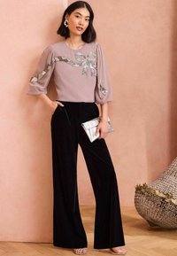 Love & Roses SEQUIN BOW DESIGN - REGULAR FIT - Blúzka - pink