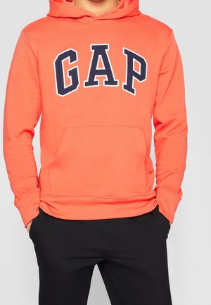 Felpa con cappuccio - orange