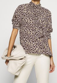 Who What Wear Camicetta - dark brown