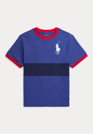 BIG PONY HEAVYWEIGHT COTTON JERSEY TEE - Tričko s potlačou - bright navy