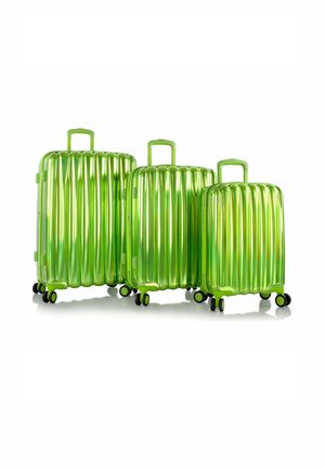 ASTRO 4 ROLLEN SET 3-TEILIG MIT DEHNFALTE - Wheeled suitcase - green