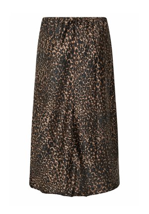 Yours Clothing, PLUS SIZE MAXI SKIRTS - Falda larga - dark brown