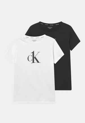 2 PACK - Pyžamový top - white/black
