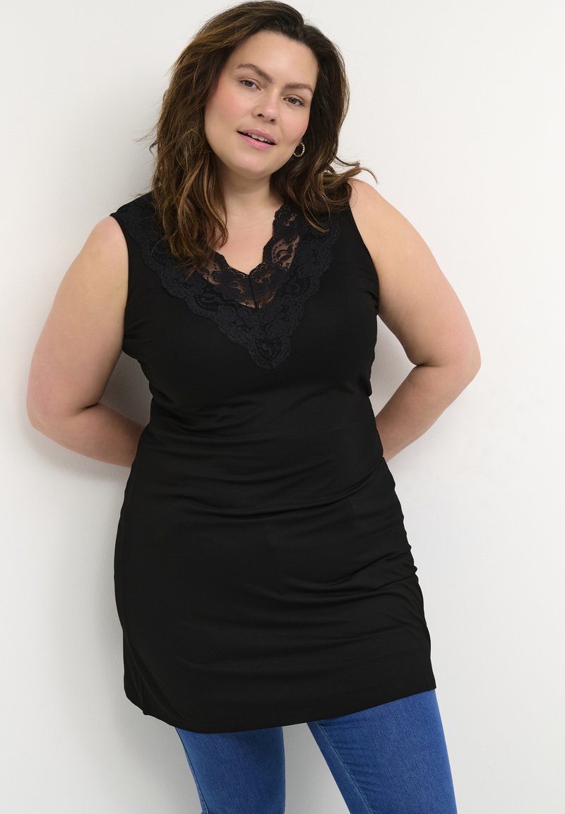 Plus Size Women's White Tank Tops & Camis | Lane Bryant