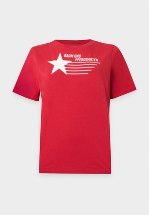Baum und Pferdgarten, JAWO - T-shirt con stampa - samba red