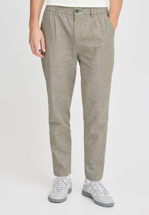 Casual Friday, CFMARC LINEN MIX RELAXED FIT - Trousers - mermaid melange